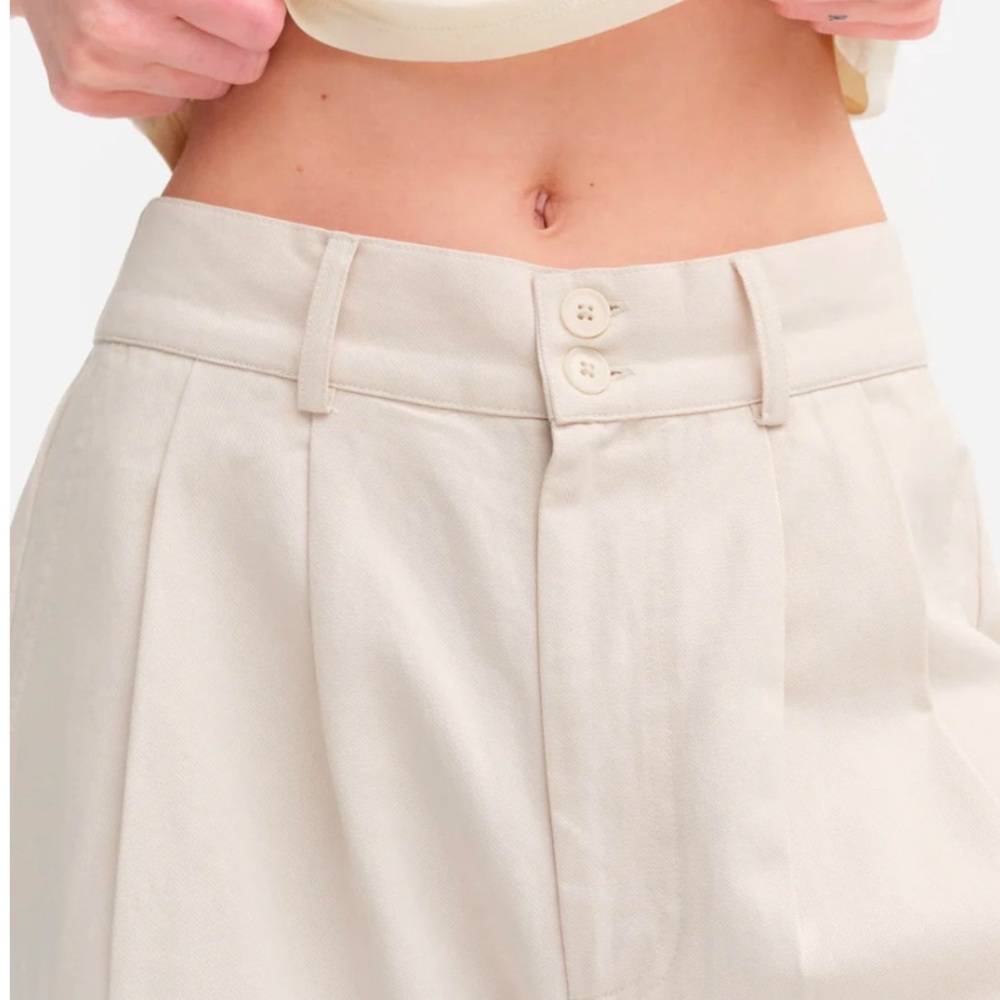 MATE the Label Tencel twill pleated trouser - Picture 3 of 11